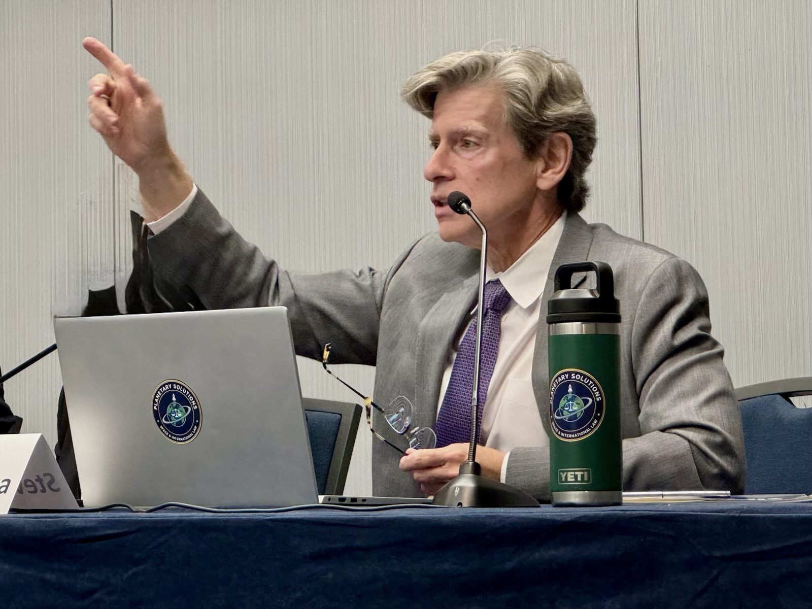 Special invited speaker to the American Society of International Law, April 2026, Washington DC